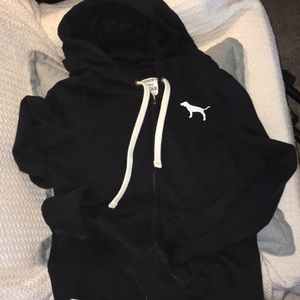Victoria secret zip up hoodie
